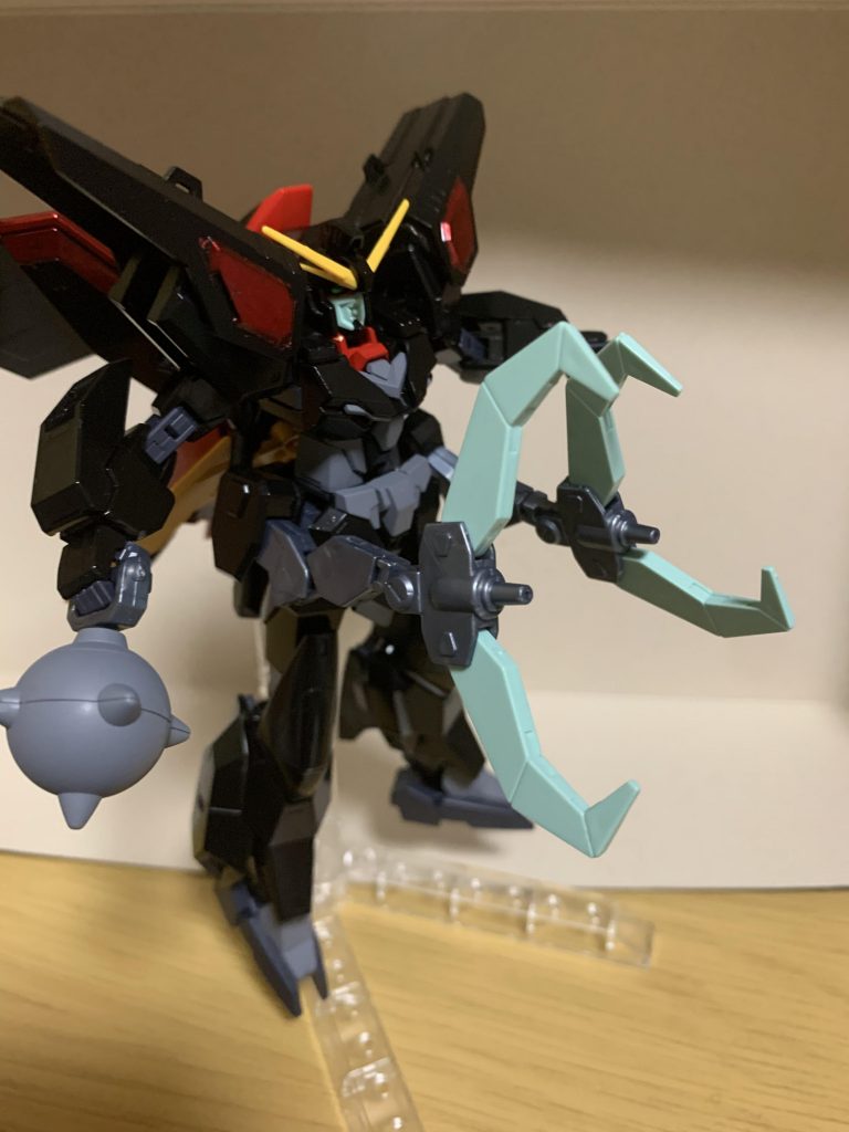 クロー展開
素のレイダーのギミックを活かしています。