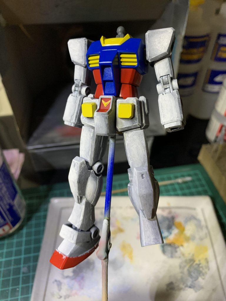 仮組みでバランスを確認