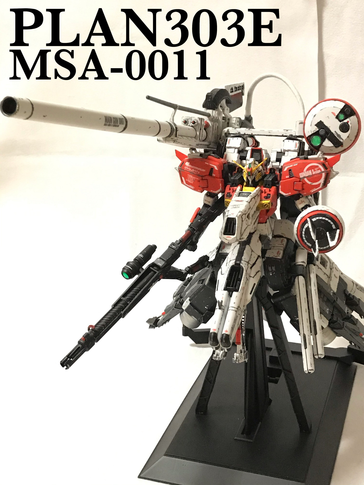 MG 1/100 ディープストライカー PLAN303E ウェザリング｜@gyuuuutora 