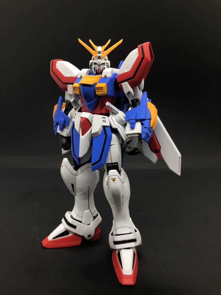 基本的に改造は行っていませんが、頭部など目立つ箇所に関しては合わせ目を消してます。