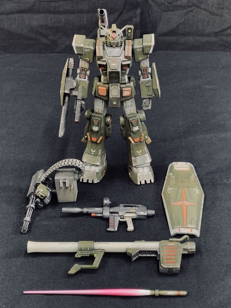 フルアーマーガンダム  1/144–5枚目/制作者：@HnlkcHIfE2SyHtZ