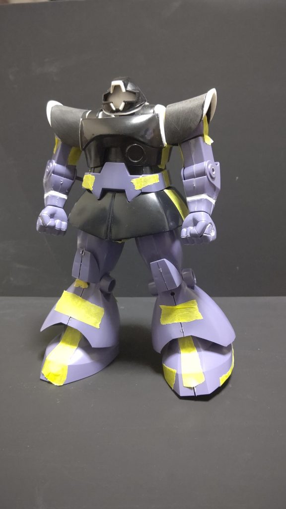 旧キット1/100ドム–5枚目/制作者：マッハコーン