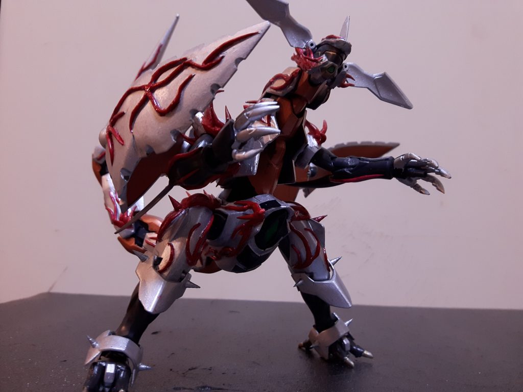 ダナジン改造でした。パテ作業は割りと楽しく今度はもっと細かくして全身してみたい(笑)閲覧ありがとうございました✨