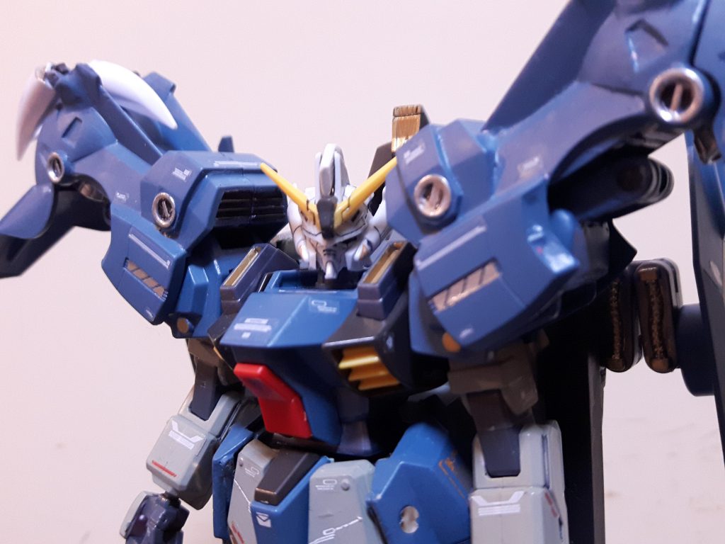 アスクレプオスでした。✨アスク、フォビドゥン共に強襲モードに可変するのでミックスしたかったんです。閲覧ありがとうございました✨