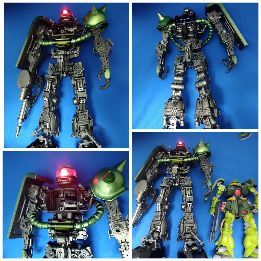 フレーム。1/100と対比