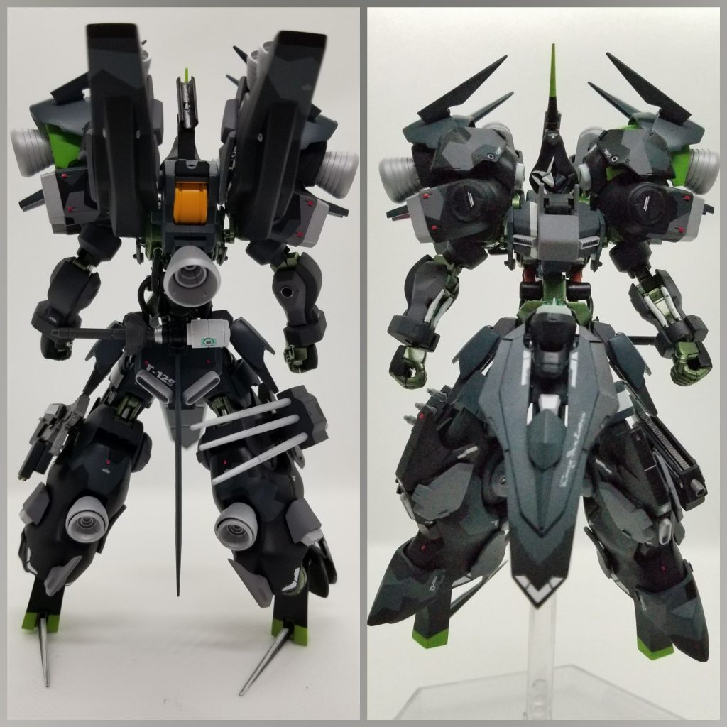 フロント及びバックショット。