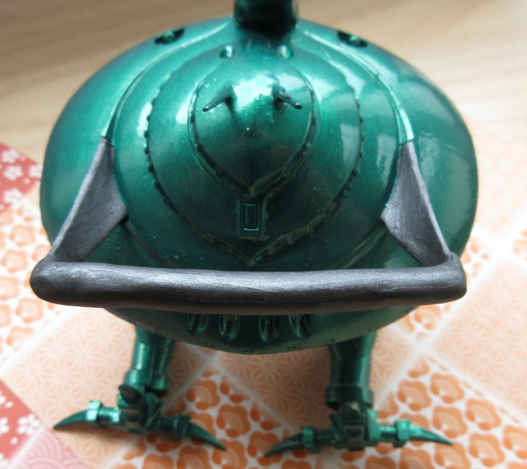 取っ手部分の拡大図。