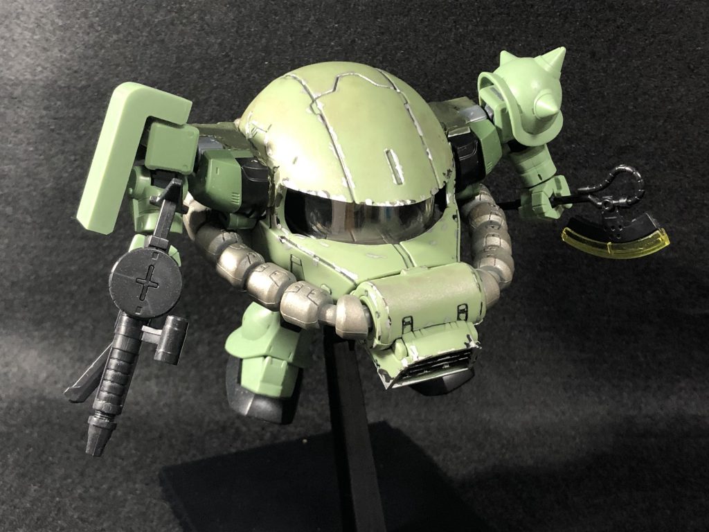 なんかもう違うアニメ作品のキャラみたいです。