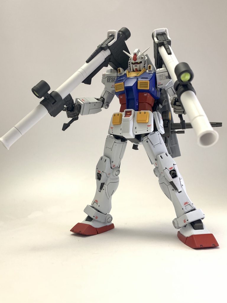 バズーカも二丁用意して最終決戦仕様も再現