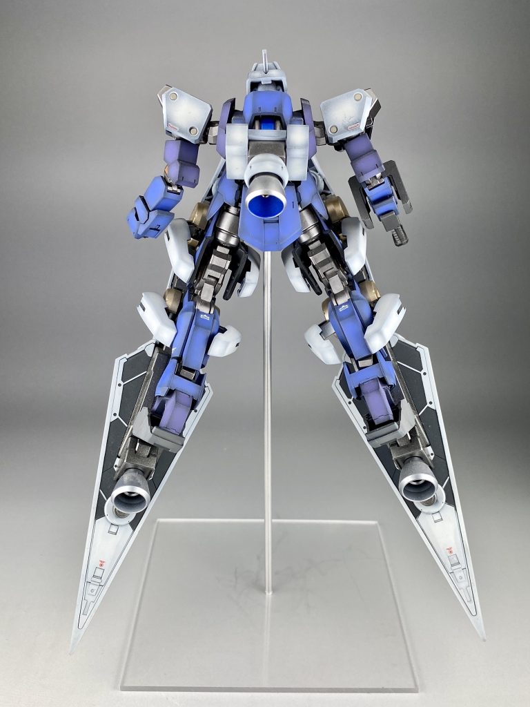 あこがれの、バーニア内側を塗り分けるやつをやってみた。