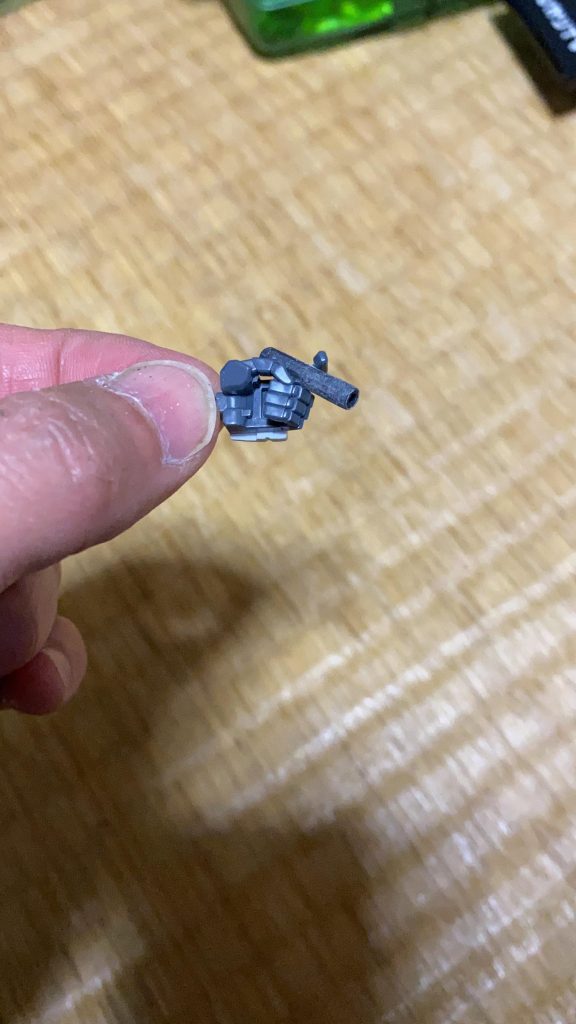 ビームハマキを作っている。