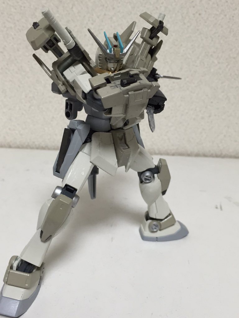 素の状態。ハンドパーツはRGのものを移植してます。