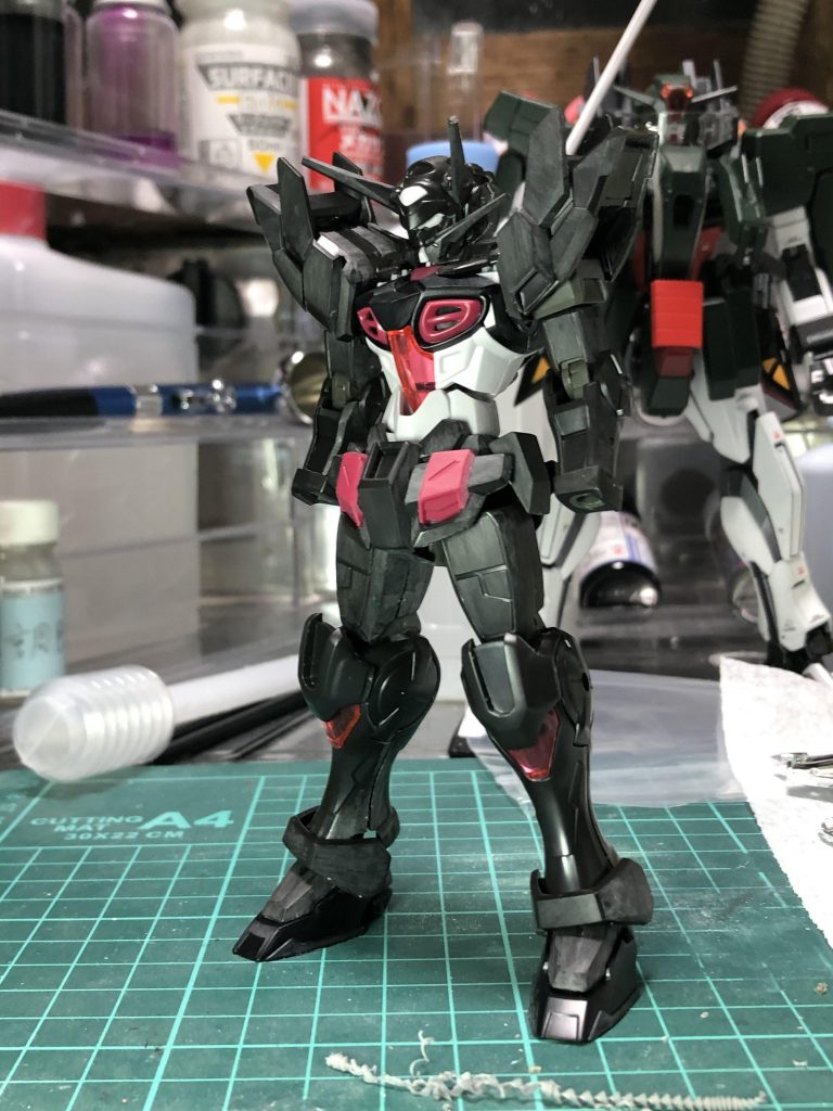 既存パーツ、オリジナルのパーツ共にそこそこ気になったヒケの処理を行いました。