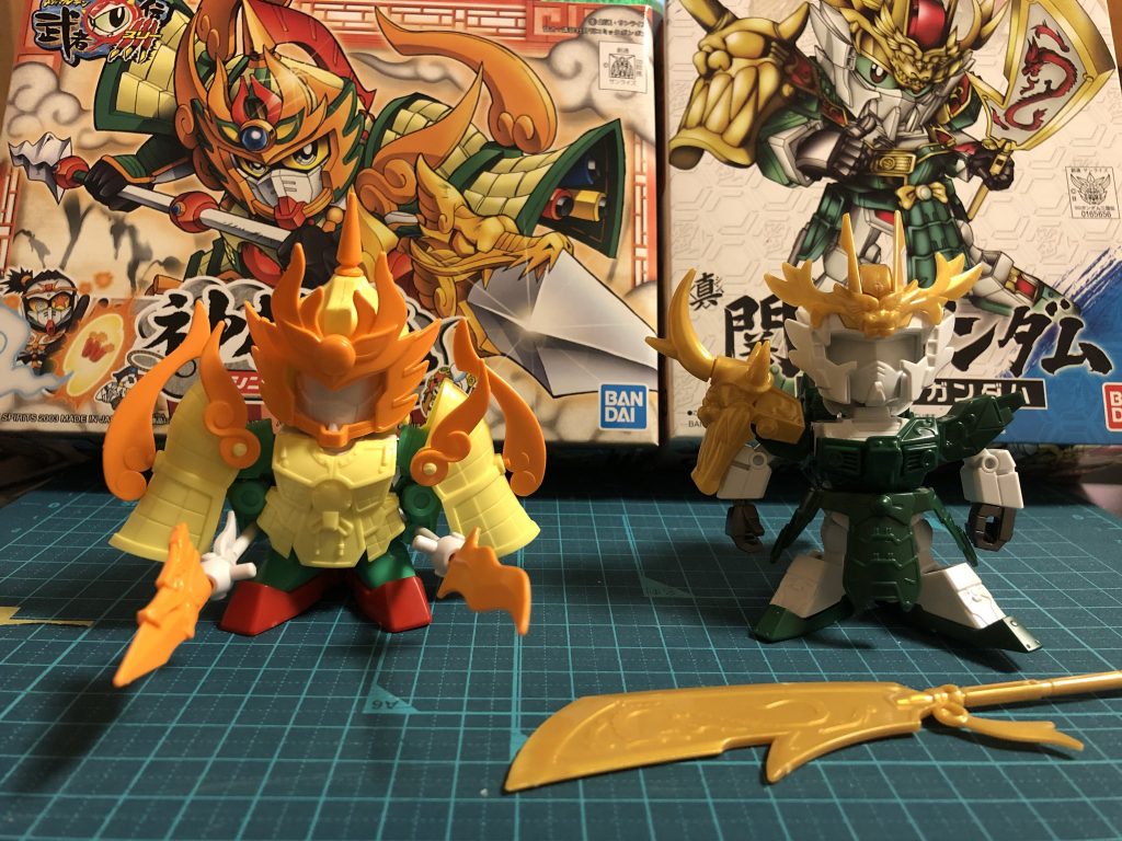 ずっと積んでた関平とのミキシング。