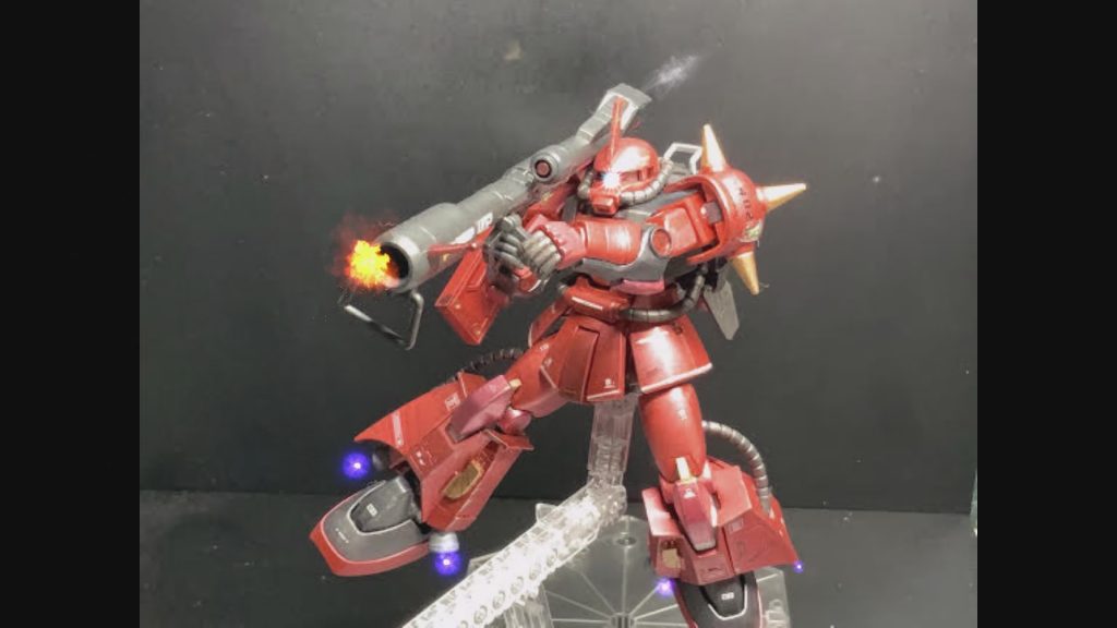 気に食わんな… 一部で私より人気があるとは… MS-06R ザクII  ジョニーライデン専用ザク–7枚目/制作者：sora