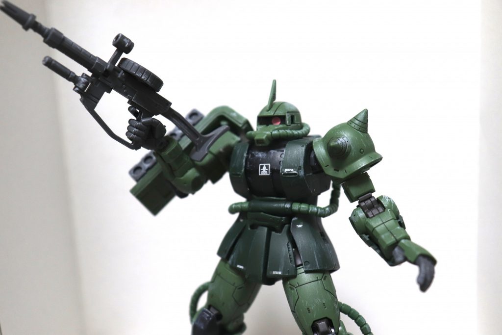 マシンガン
ザクと言えばコレと言うイメージがありますね