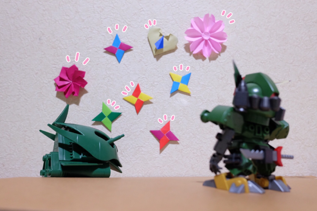 あの子:たくさんあるから貼っておくわね
コマンド:どこからそれを出しているんだ……