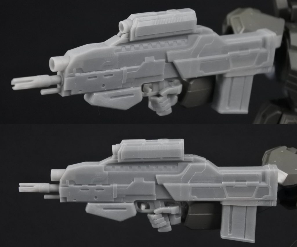 XM29風ビームライフル(制作途中画像)–2枚目/制作者：INTER GEHEN