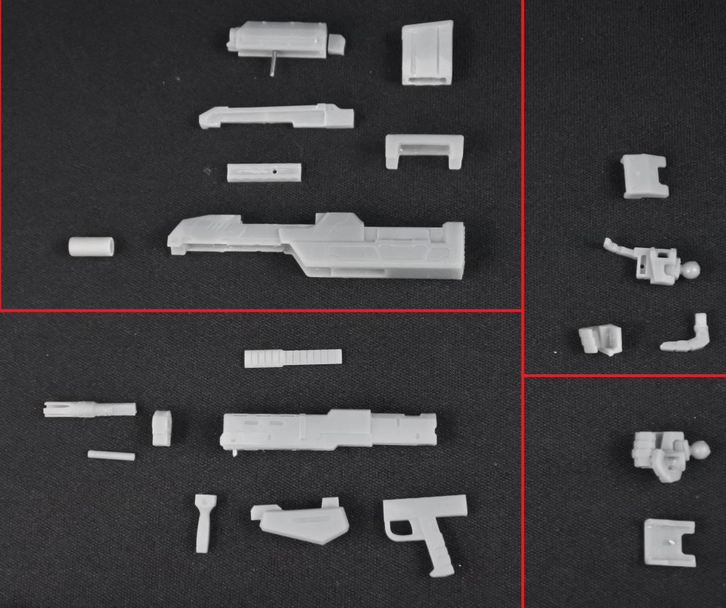 XM29風ビームライフル B案 (制作途中画像)–3枚目/制作者：INTER GEHEN