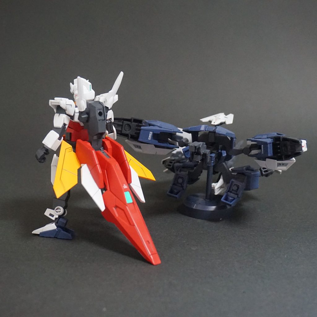 分離してバックショットです。