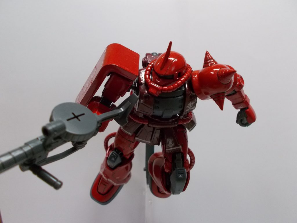 ORIGINのシャアザクはマジでかっこいいです。
ジオニストになるかと思いました。