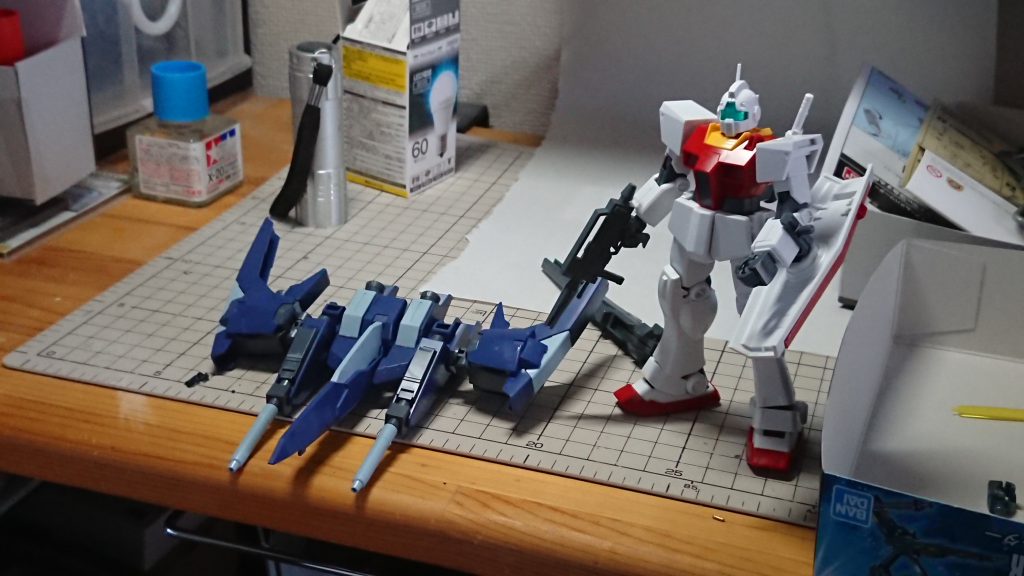 素体になったにはジムIIさんとBWS-MkIIさんでした。