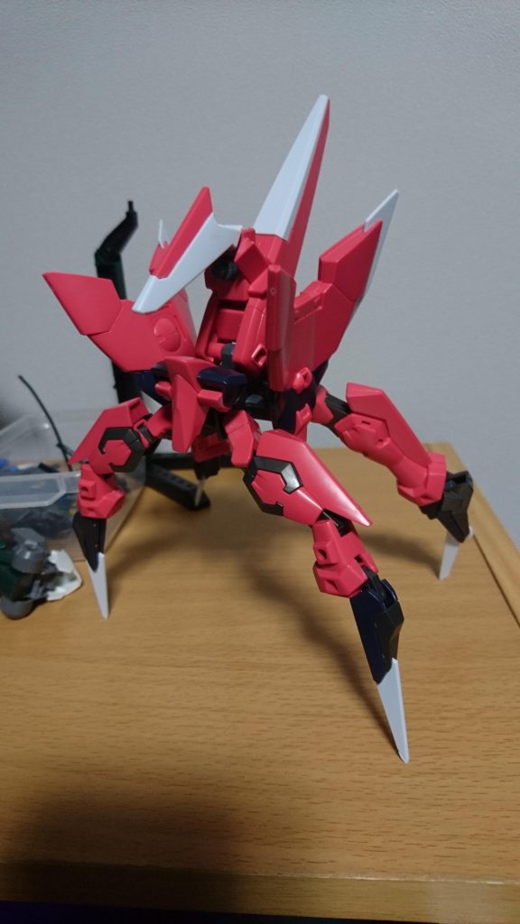 おまけ
イージス塗装前に遊び倒したの図
流石のプレイバリュー