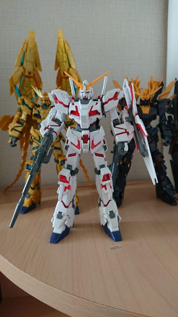 ユニコーン1号機、2号機、3号機です！