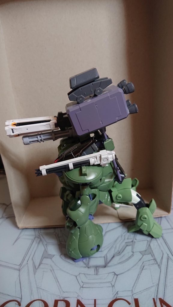 1度やってみたかった四脚武装ごつ盛りです(笑)