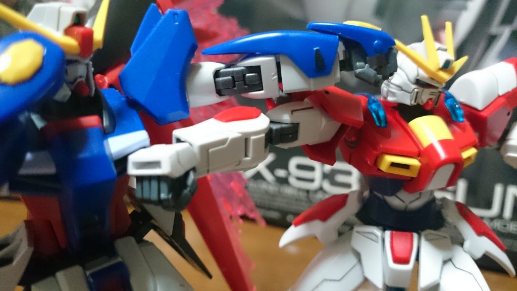 「次元覇王流!聖拳突きぃ!」
「クロスカウンター!」