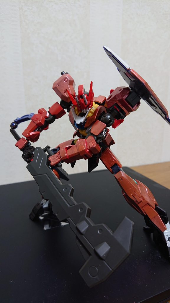 以前剣道をやってたのでこの機体の主兵
装は剣のみ！スレッジハンマーとしては
使わず最初っから抜刀していきます。