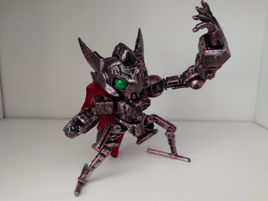 それなりの足の可動&(辛うじて)自立!