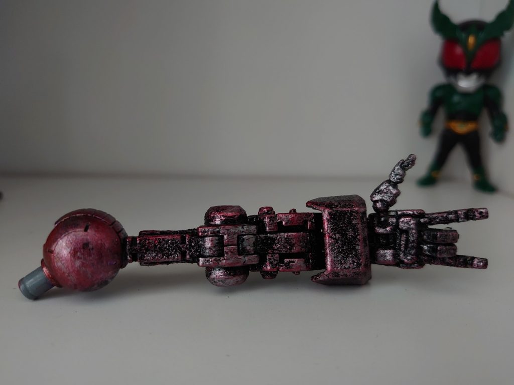 左腕は一部装甲を外したシナンジュスタインVer.Kの腕そのまんまです。