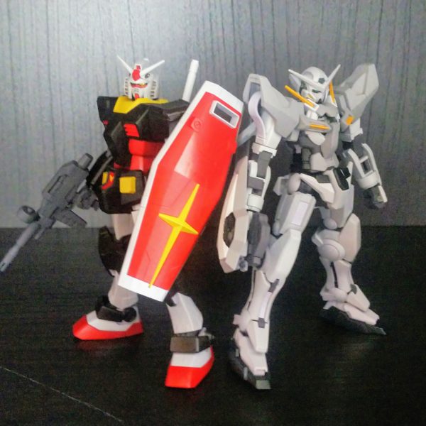 プロトタイプガンダム&エクシアロールアウトカラー