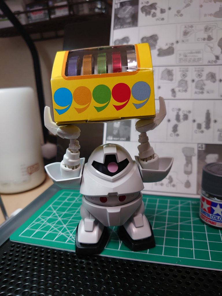 最早既に広まり尽くした手法ですが、一応ツインアイのラピーテープ化のやり方も、後世に残すため書いておきます。