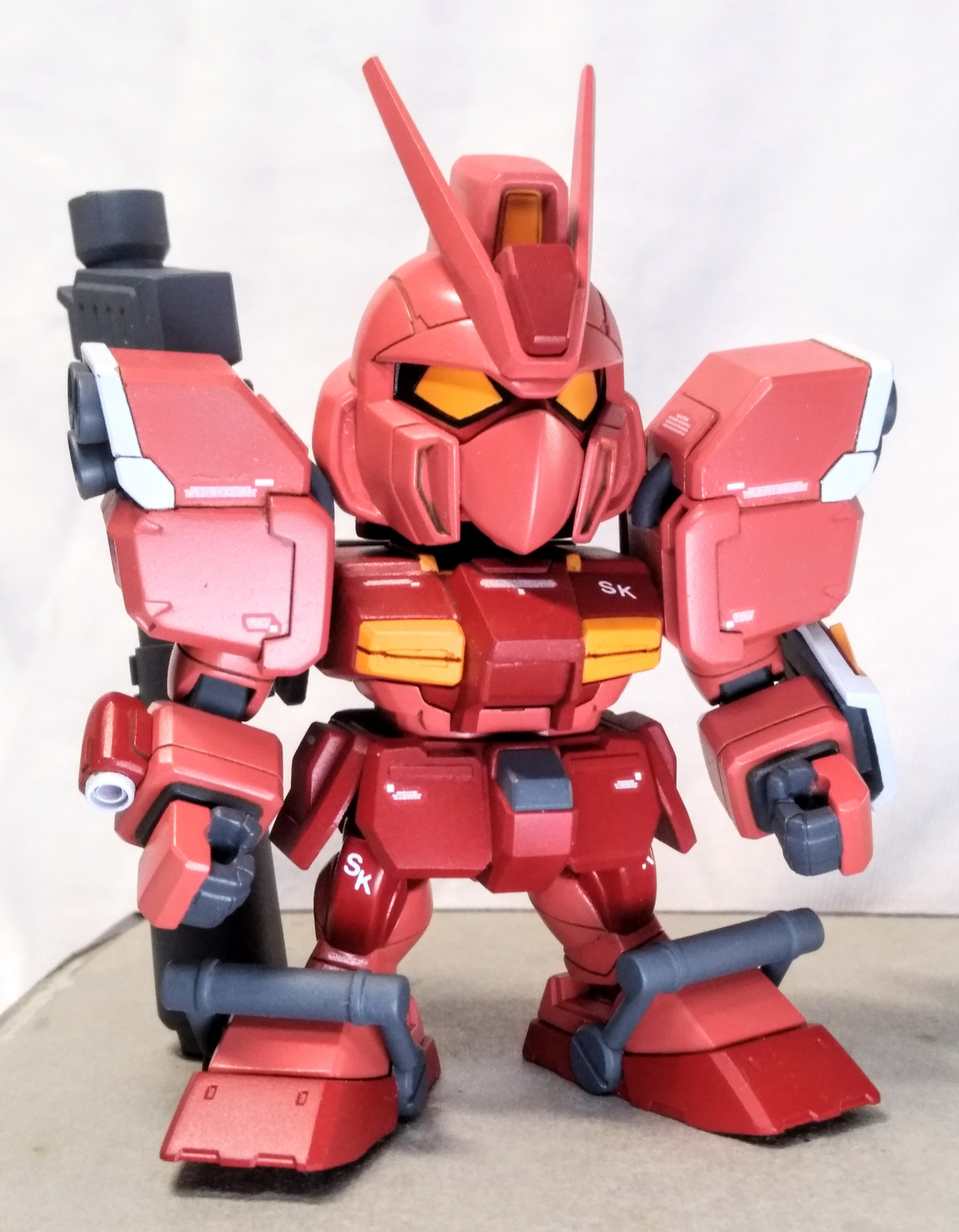 Sdレッドウォーリア 恋ぴんくさんのガンプラ作品 Gunsta ガンスタ