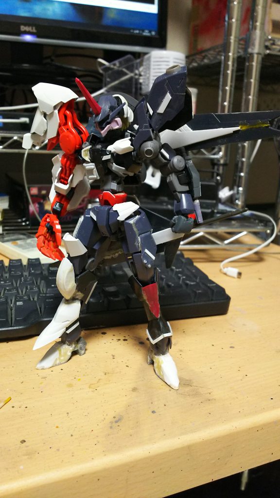 基本後は光硬化パテの力を使い整えつつ、すばやく完成させることが出来ました。