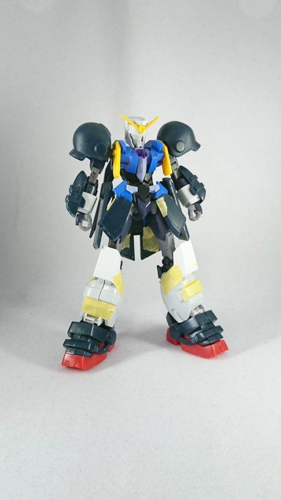1/144のボルトガンダムの出来が非常に良かったので製作は簡単でした。