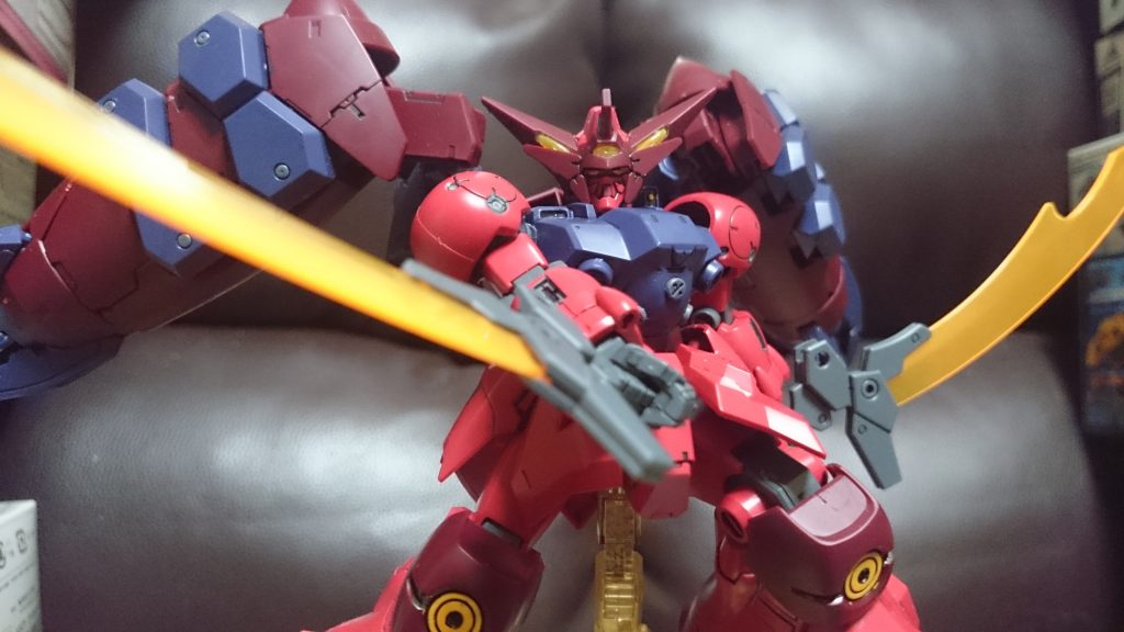 ・GNオーガソード弐式
オーガ刃-XのGNオーガソードをロングブレード風にしたものっス。