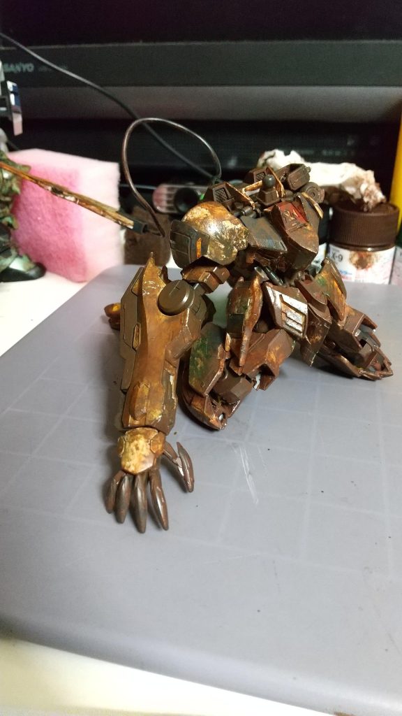 いい感じのポーズを決めてたら、悲劇が…