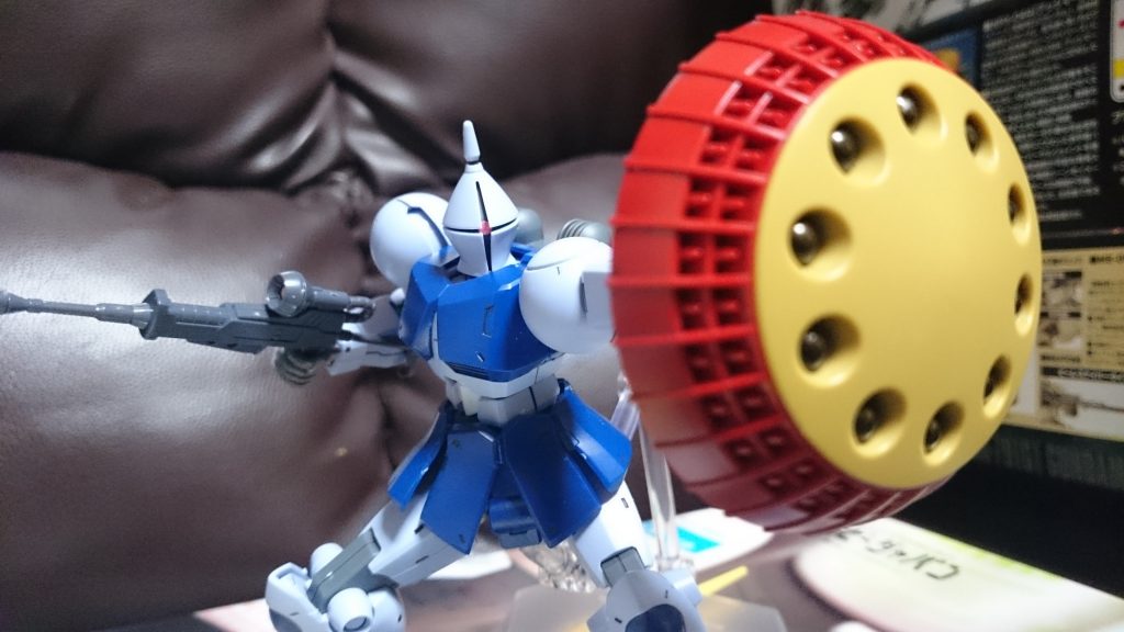 ・ミサイルシールド
ミサイルはメタリックブラックで塗装っス