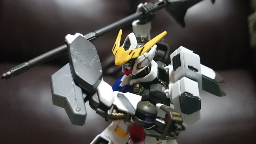 第一形態
火星での初出撃時っス。装備品はメイスのみ。