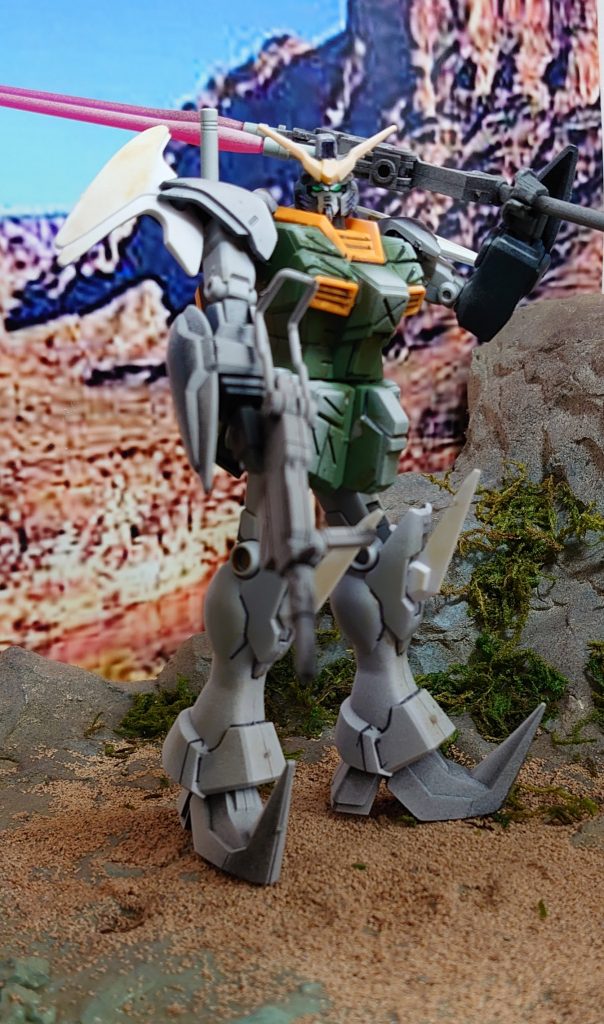 サポート機体 RGM-79FP-Independent-AI
ストライカーのパイロット思念を反映しつつ、人工知能が自立的にサポート行動にうつる。