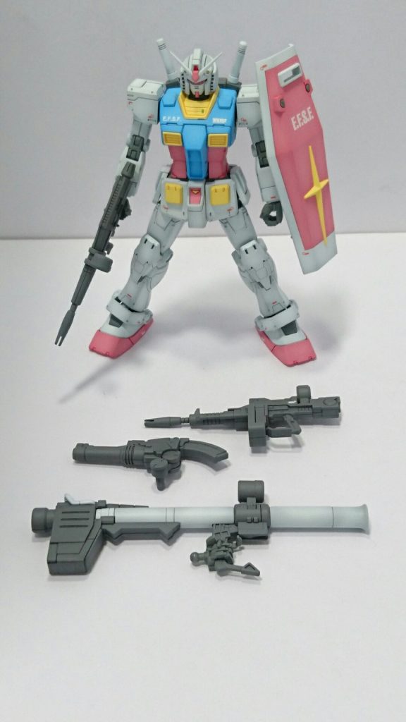 武装は一応全て製作。

完成までどの形で組み上げるか保留してたので。