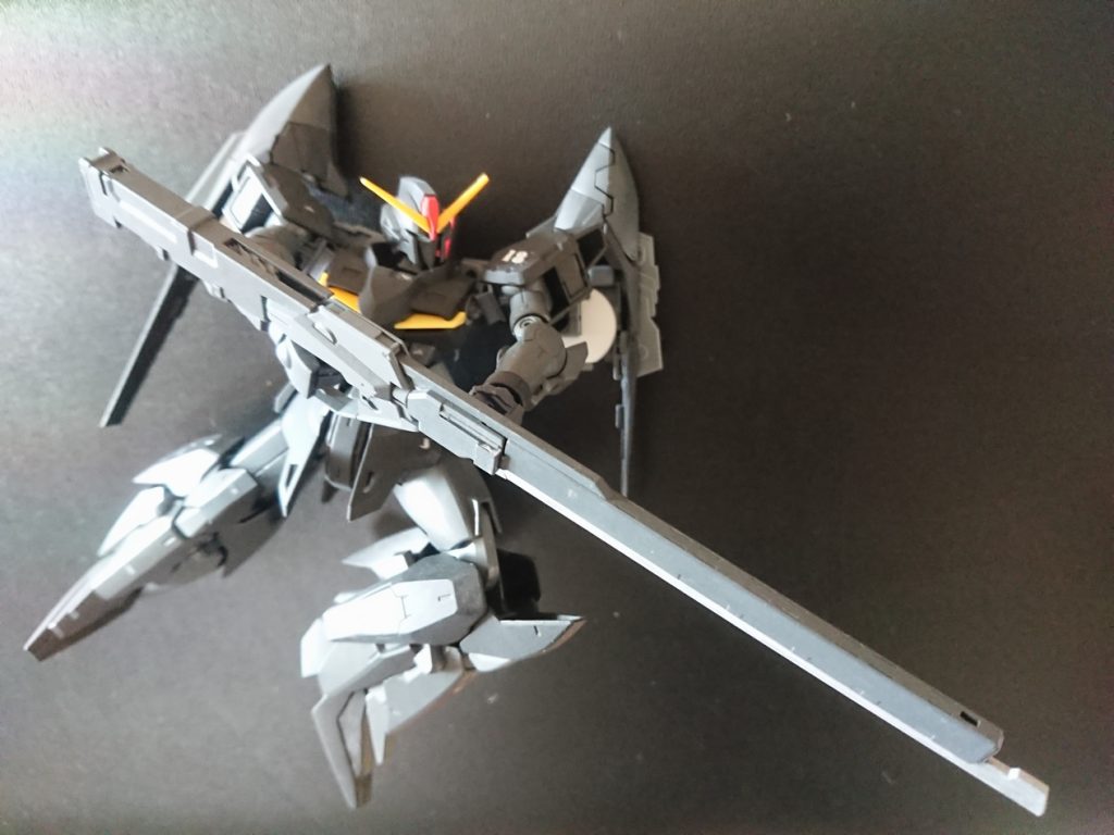 ロングブレードライフルもこのコ専用にしました。