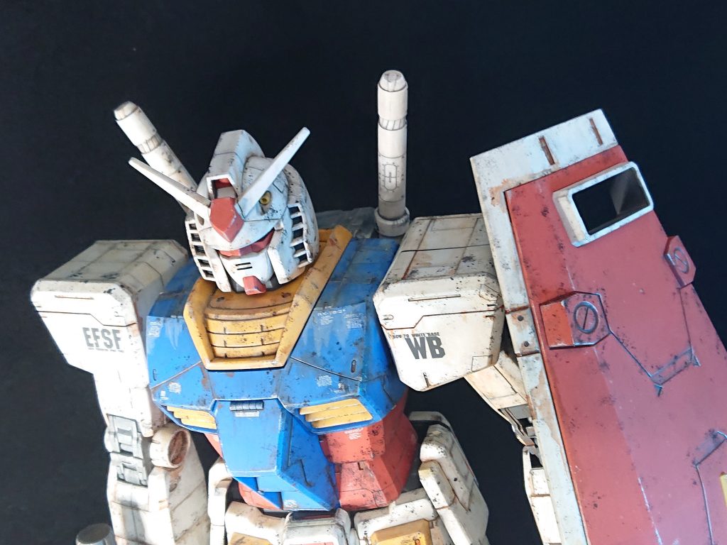 メガサイズ ガンダム 成型色生かし–3枚目/制作者:蕎麦がき