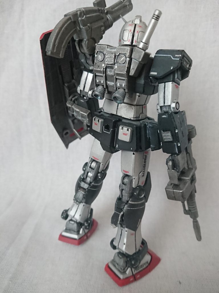 HGオリジン版 RX-78-2 ガンダム プロトタイプカラー–3枚目/制作者：ＨＨ