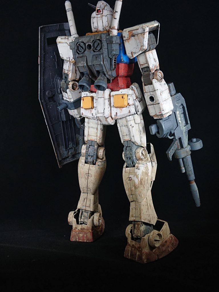 メガサイズ ガンダム 成型色生かし–4枚目/制作者:蕎麦がき