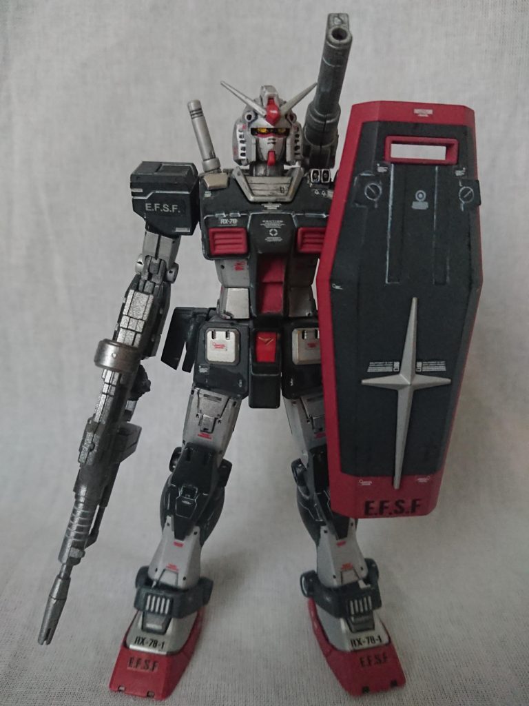 HGオリジン版 RX-78-2 ガンダム プロトタイプカラー–4枚目/制作者：ＨＨ