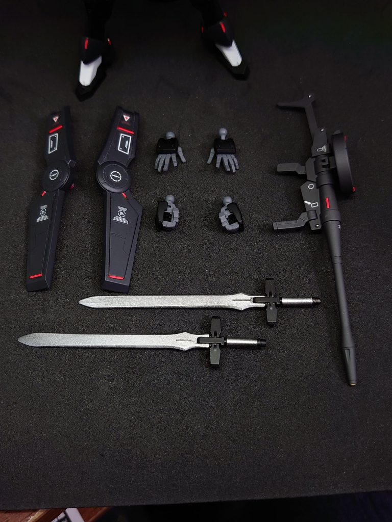 オプションパーツ。
平手と握り手も用意しました。